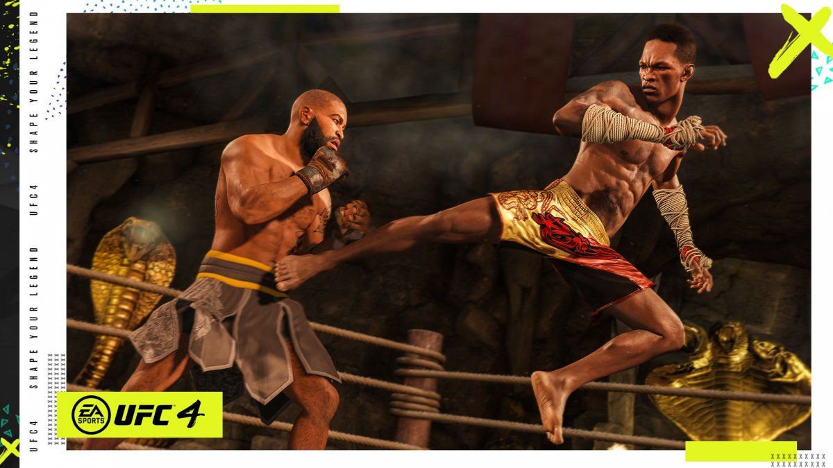 EA Sports UFC 4 presentea el Kumite.