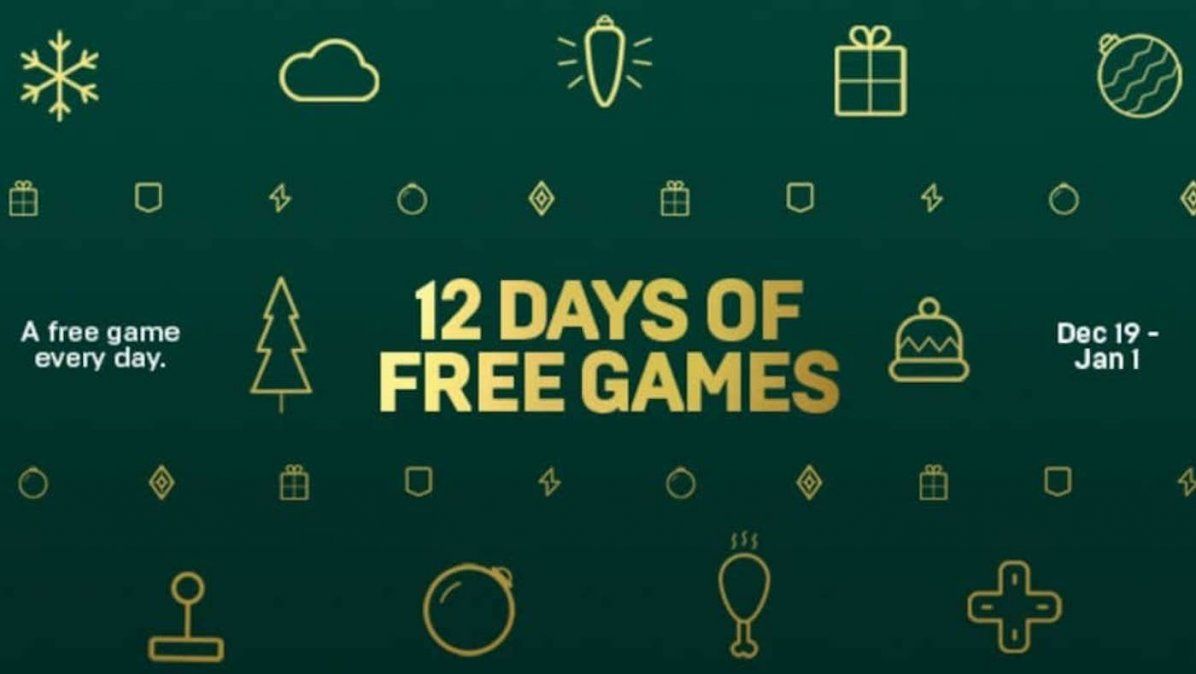 12 días, 12 juegos gratis: el regalo de Navidad de Epic Store