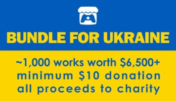 Itch.io lanza un bundle de casi 1000 juegos por Ucrania