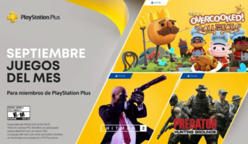 PlayStation Plus: Sony confirma los juegos de septiembre