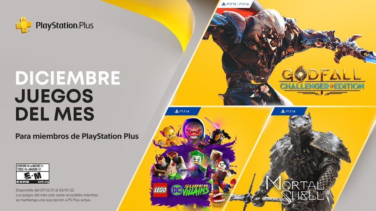 Sony confirma los juegos de PlayStation Plus de diciembre