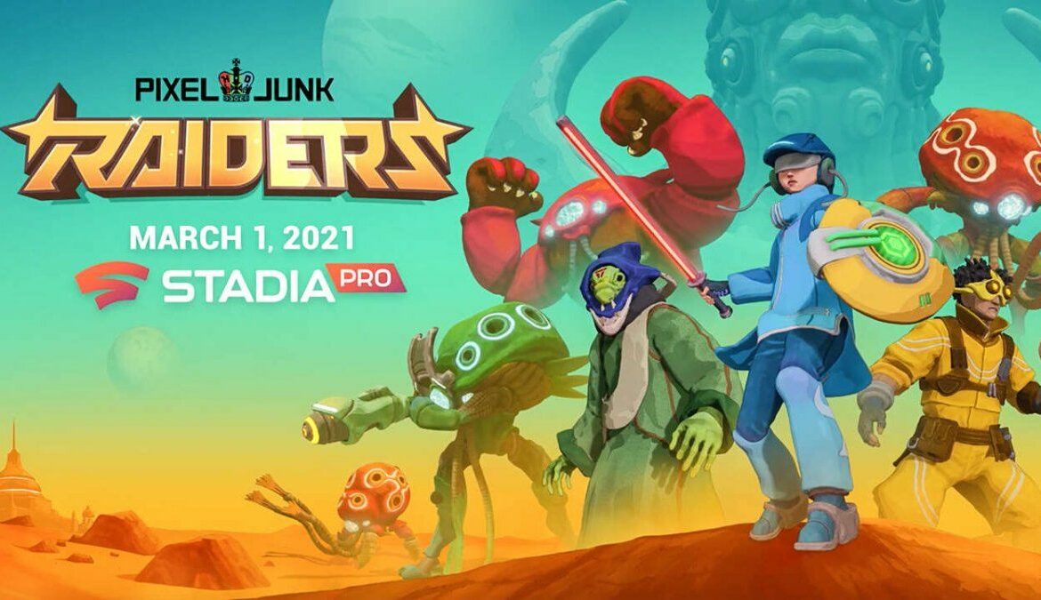 PixelJunk Raiders se ve bien, pero es exclusivo de Stadia