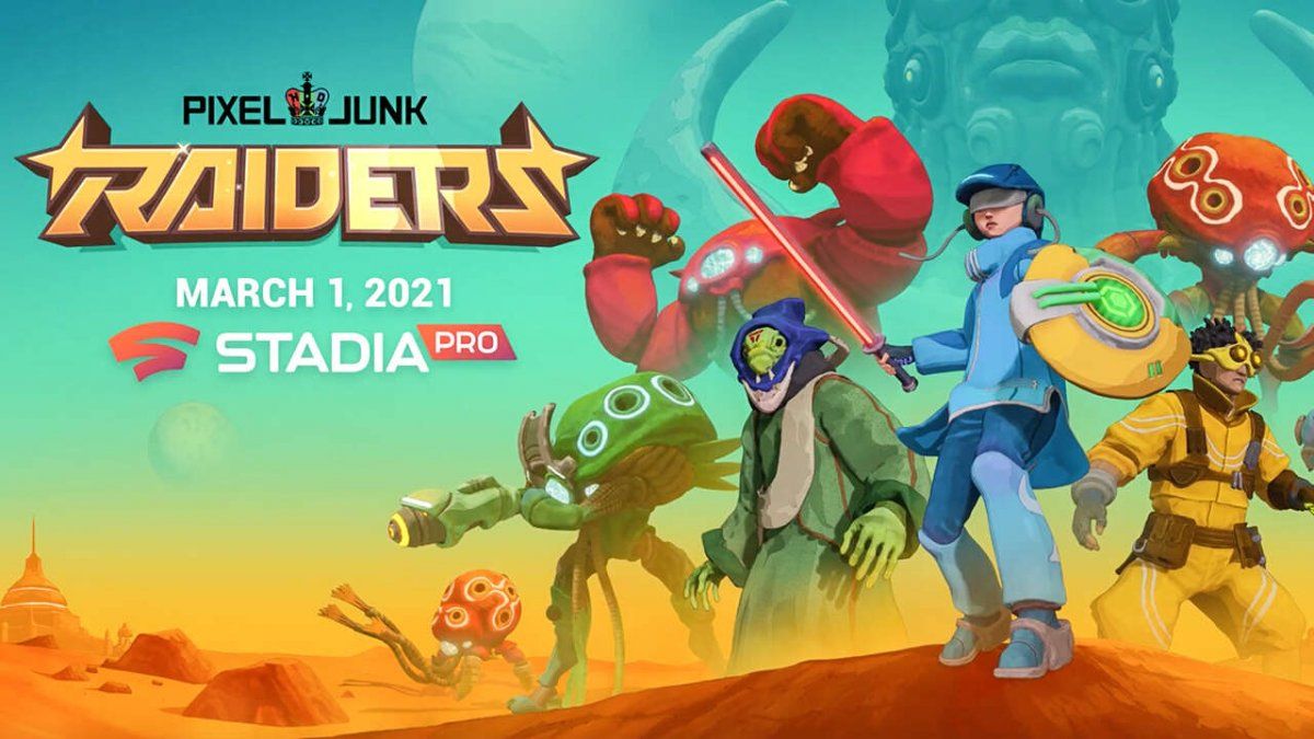 PixelJunk Raiders se ve bien, pero es exclusivo de Stadia