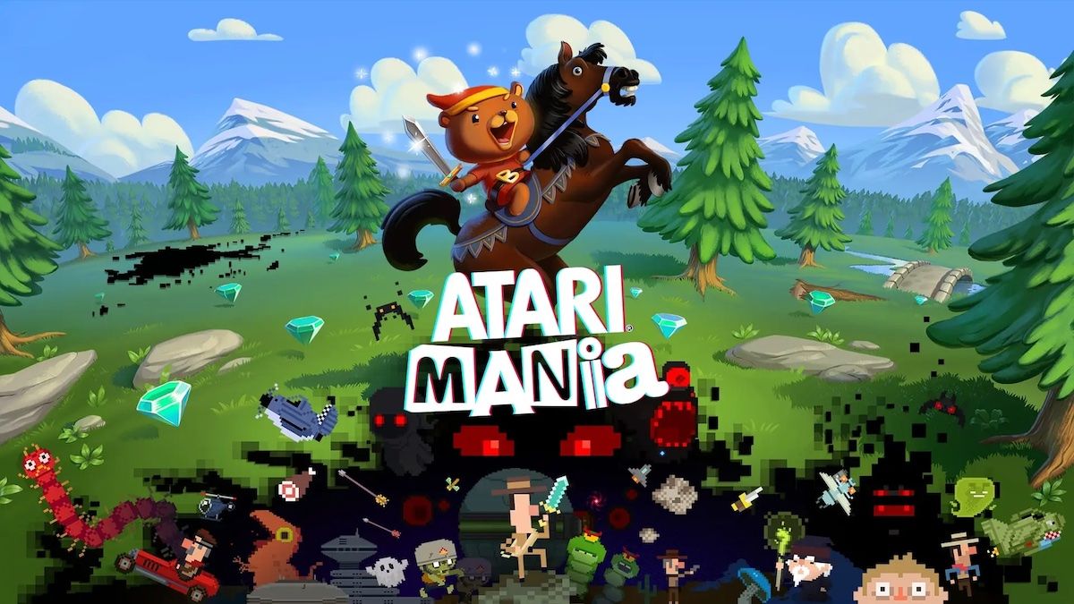 Atari Mania es una colección de minijuegos de clásicos de Atari