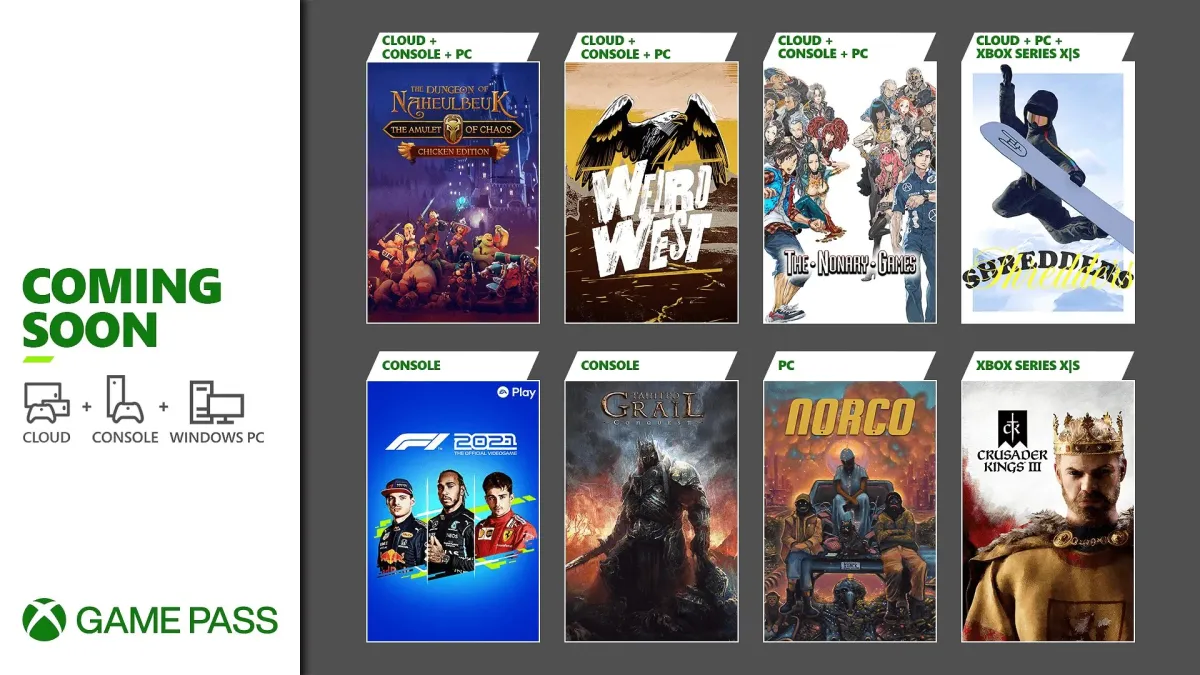 Xbox Game Pass: los juegos del resto de marzo