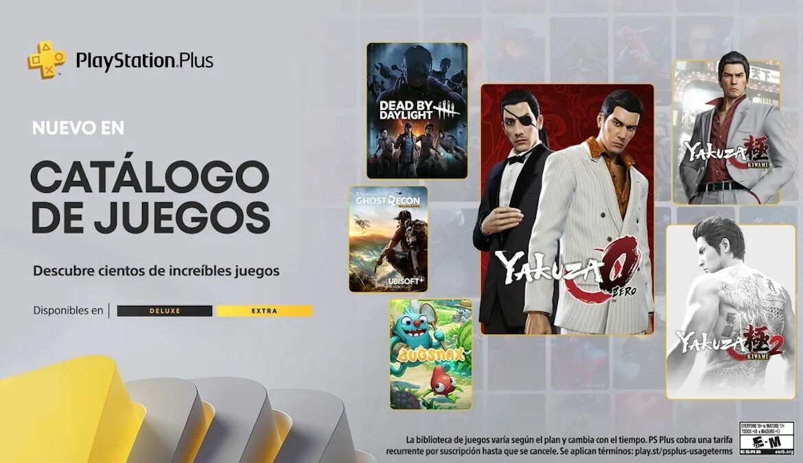 PlayStation Plus: los juegos de agosto para Extra y Deluxe