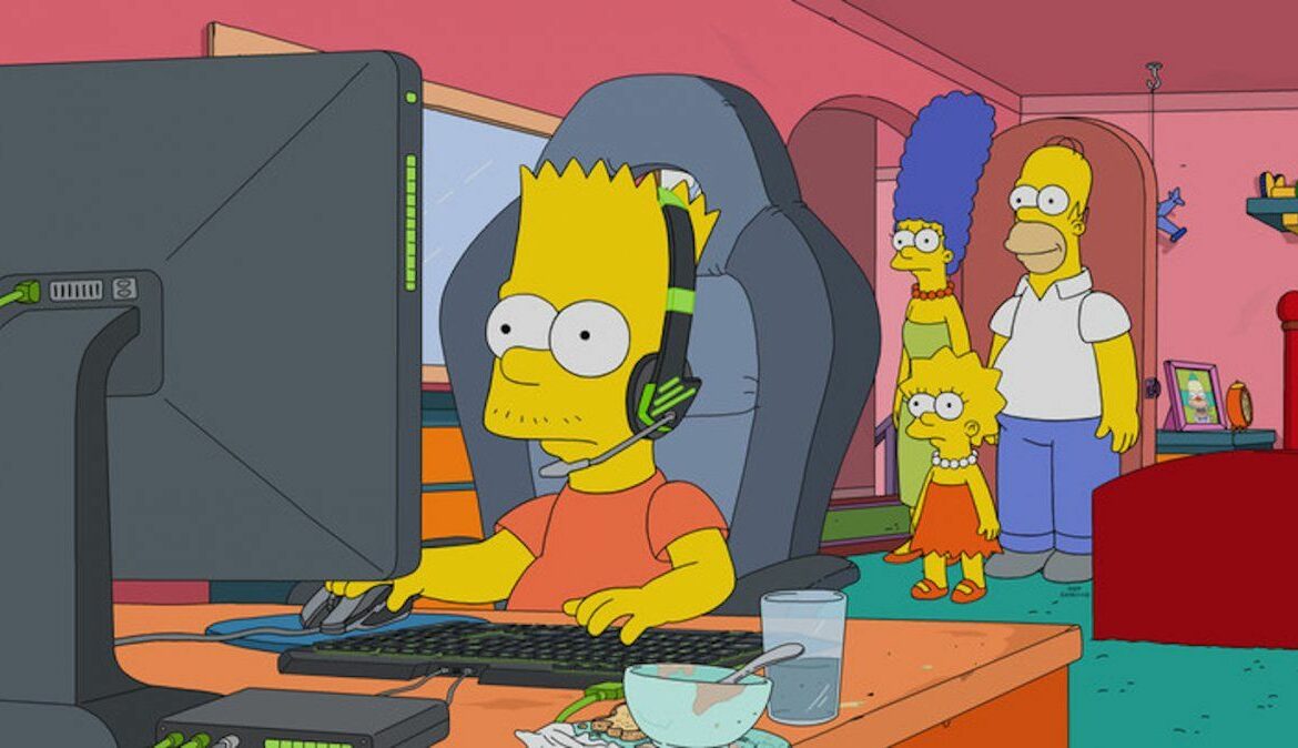 Bart se hace jugador de e-sports en el próximo capítulo de Los Simpson