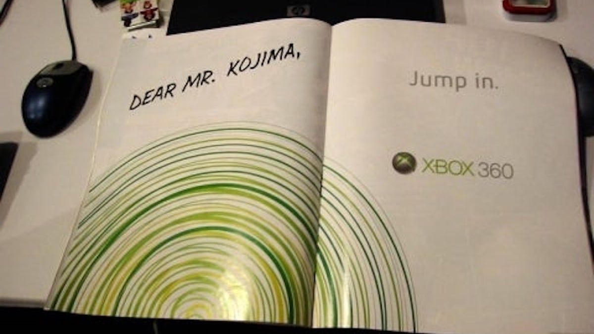 Hideo Kojima podría trabajar con Microsoft en su próximo juego