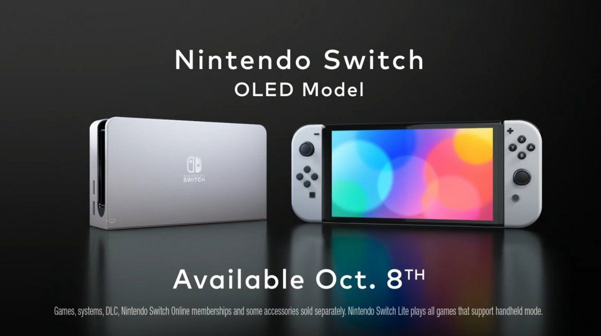 Nintendo anuncia la Switch OLED, que sale en octubre – Malditos Nerds