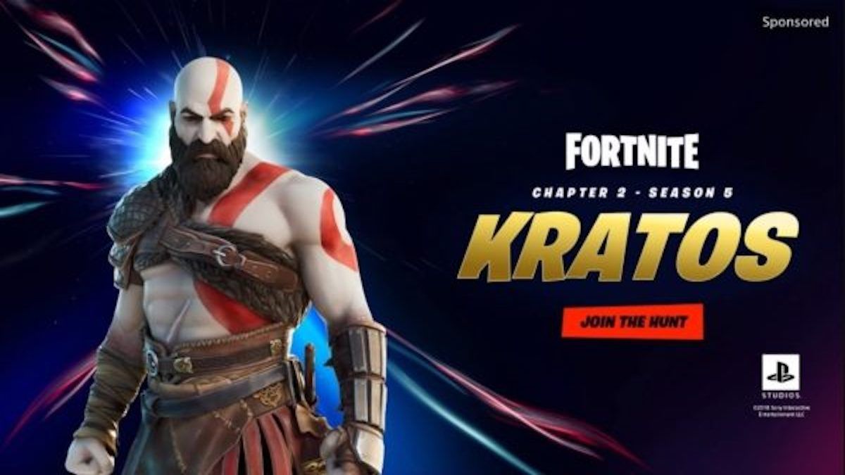Kratos llega a Fortnite