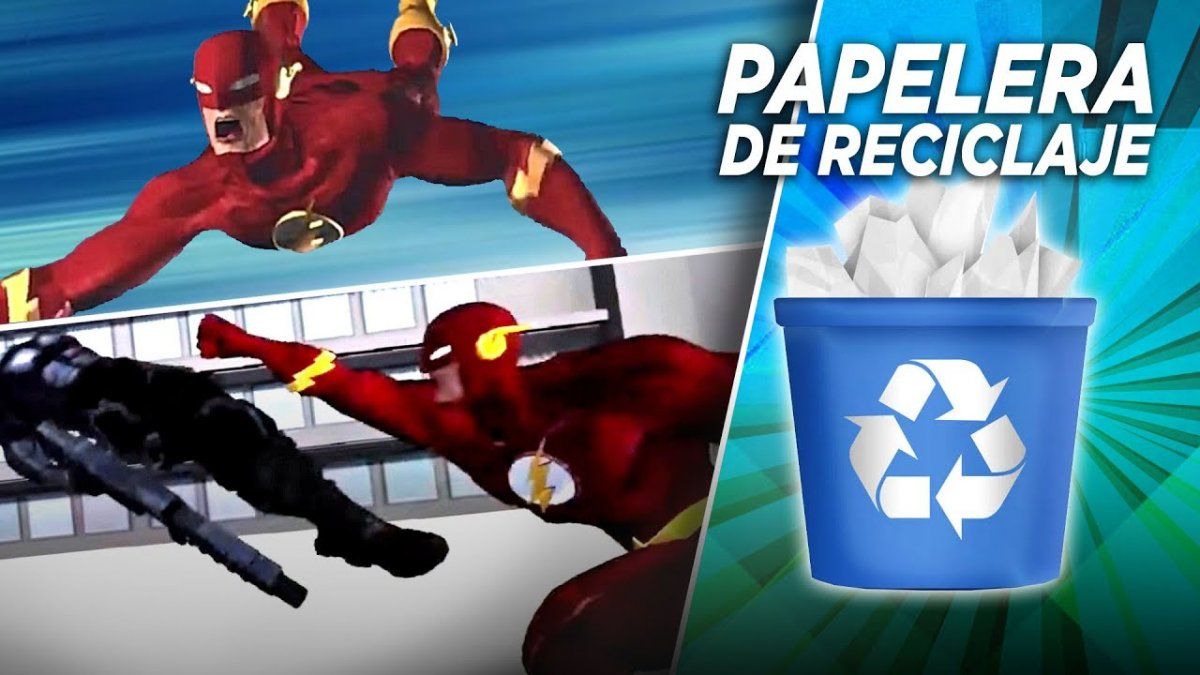 El mundo abierto de Flash | Papelera de reciclaje