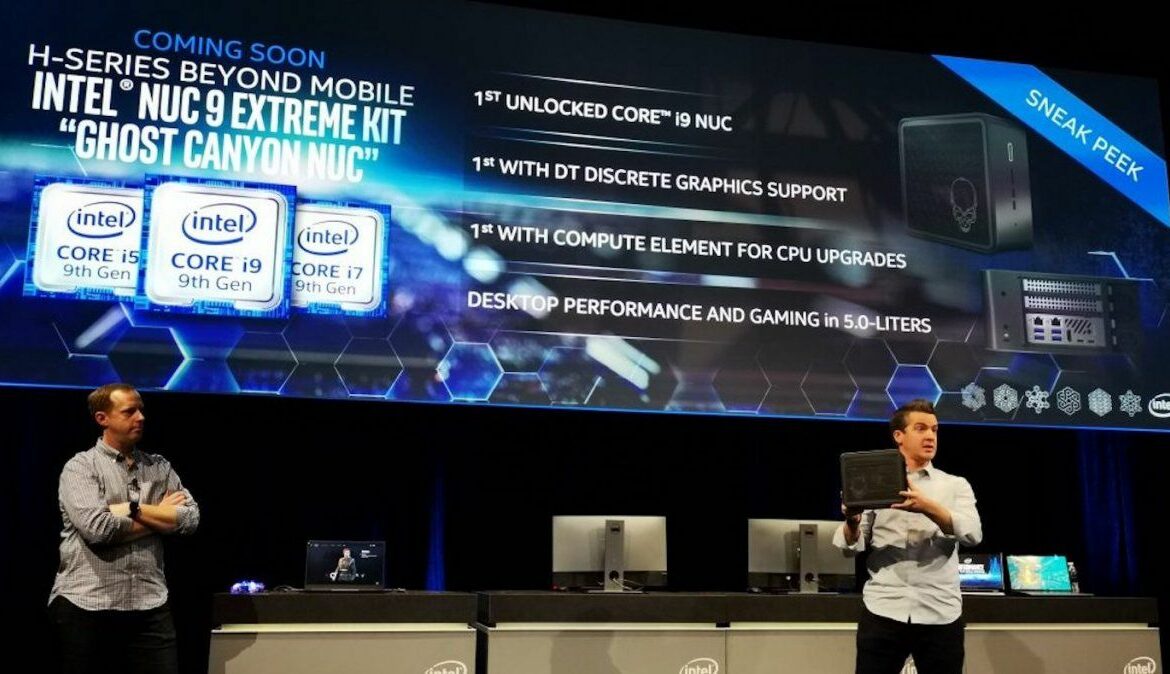 Intel presenta sus miniPCs gamer actualizables. ¿El futuro de las consolas?
