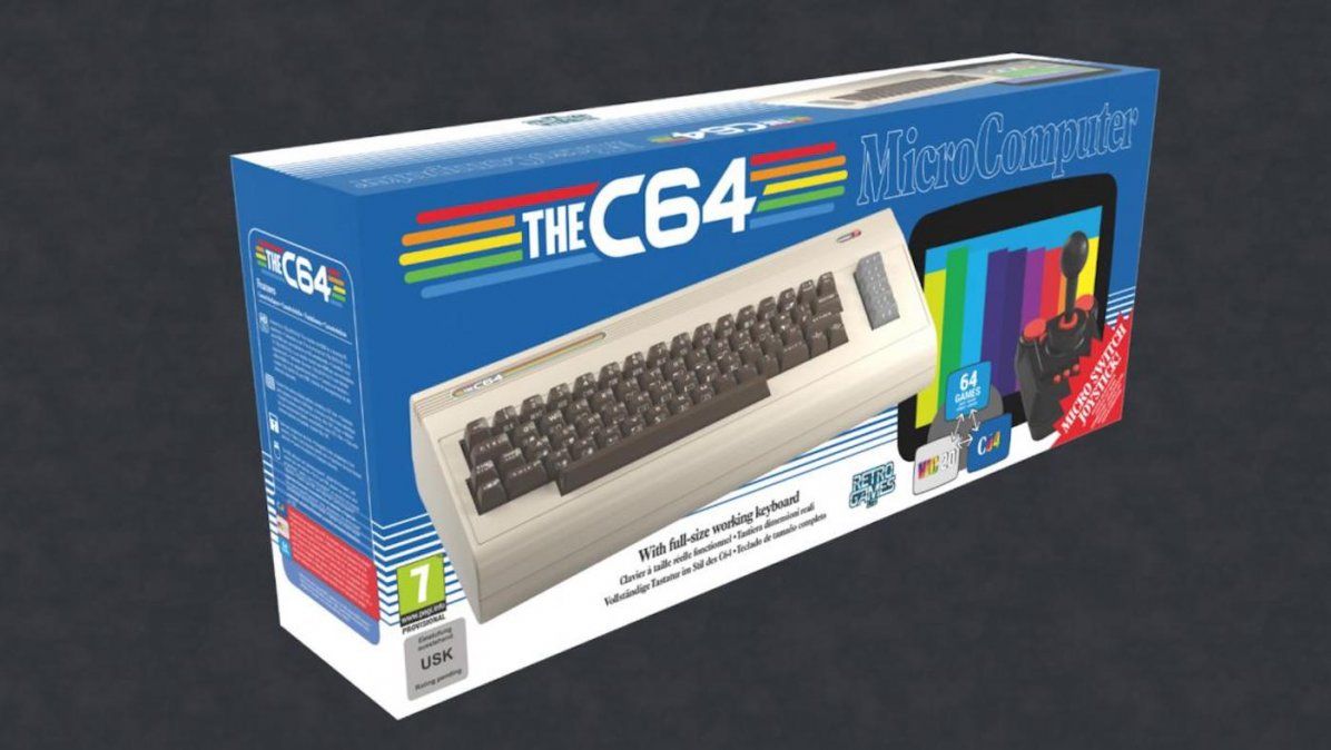 La nueva C64 Mini tiene teclado y todo lo que los retrofans quieren