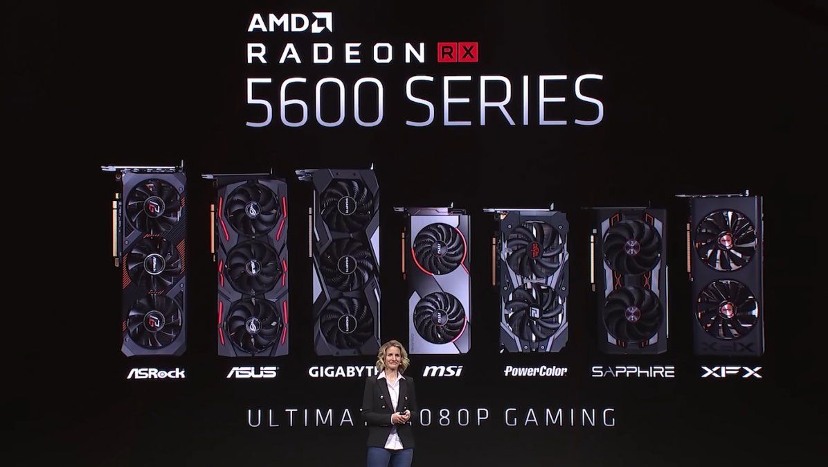 La nueva Radeon RX5600 XT es la mejor placa para gaming en 1080p según AMD