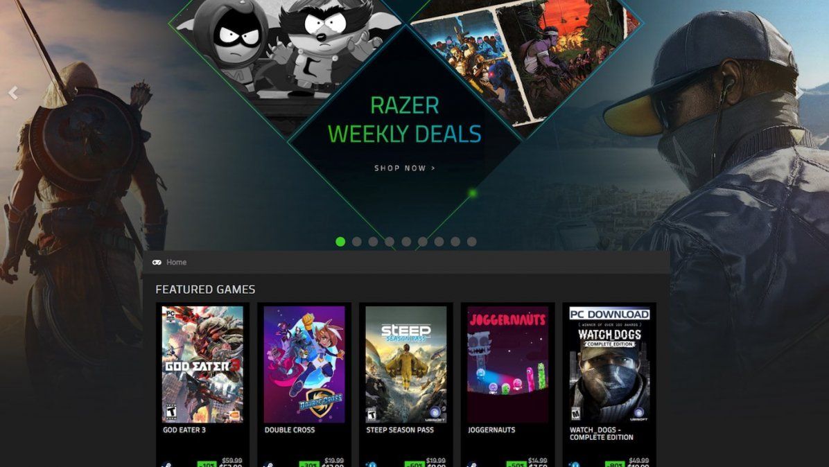 La tienda digital de juegos de Razer no duró ni un año