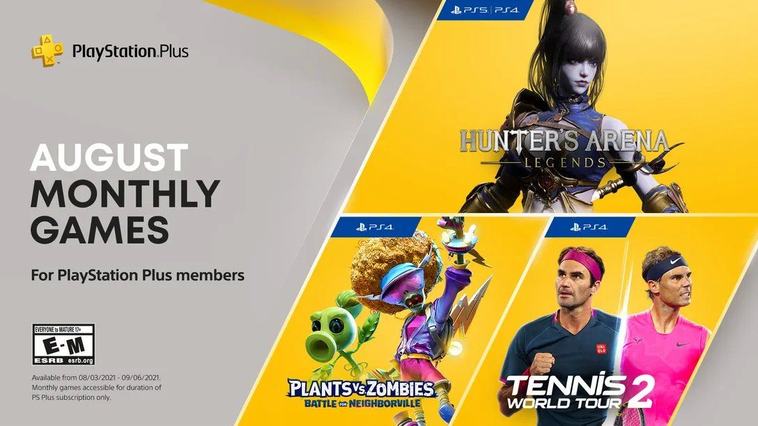 PlayStation Plus: los juegos de agosto