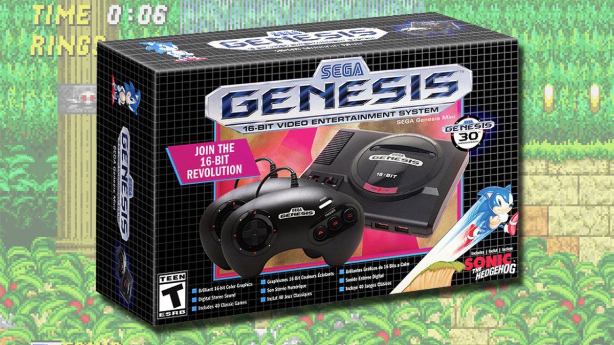 Sega Genesis Mini es una de las mejores consolas retro