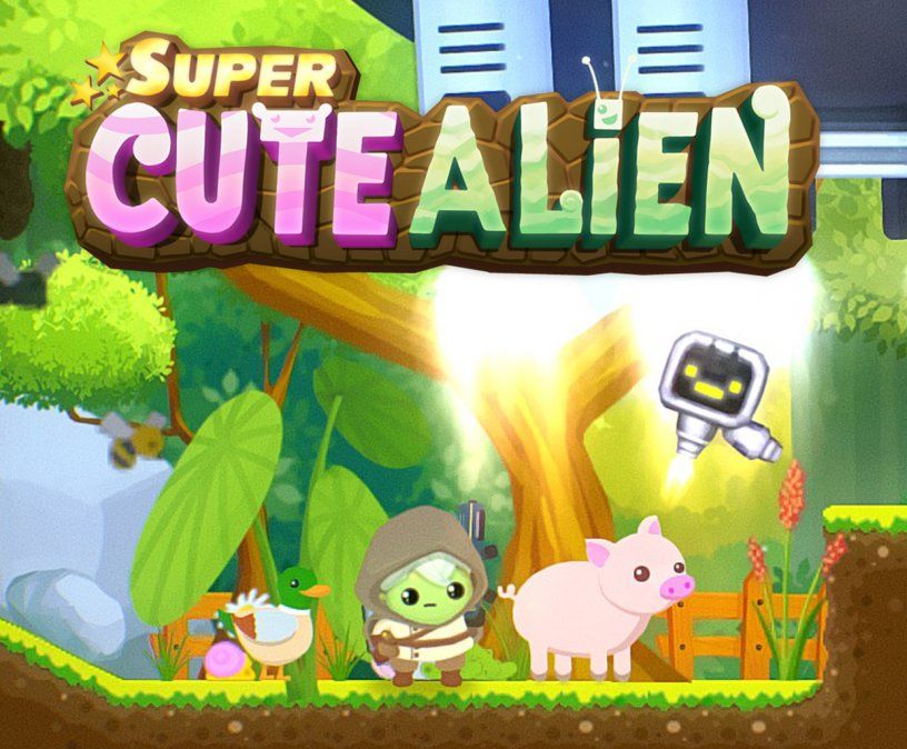 Super Cute Alien derrocha ternura y acción extrema para 4 jugadores