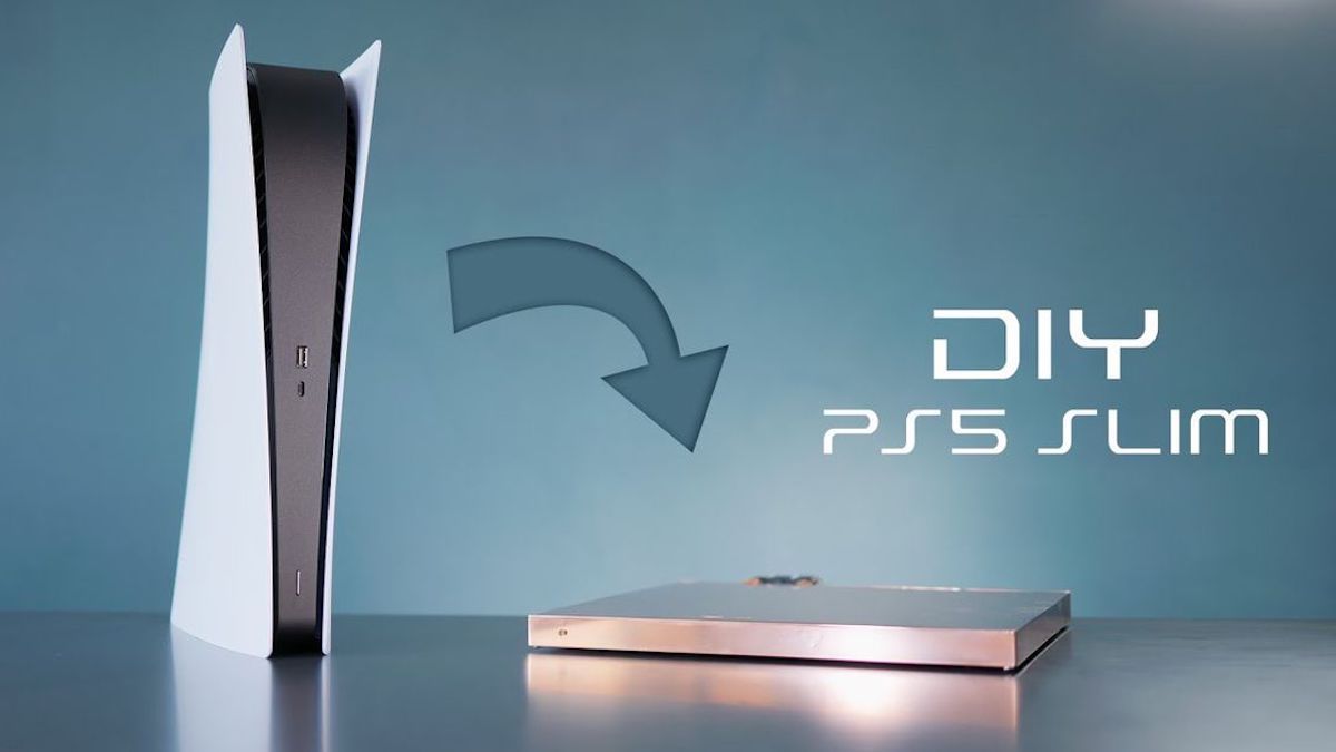 Esta PlayStation 5 Slim es el sueño de cualquier moder
