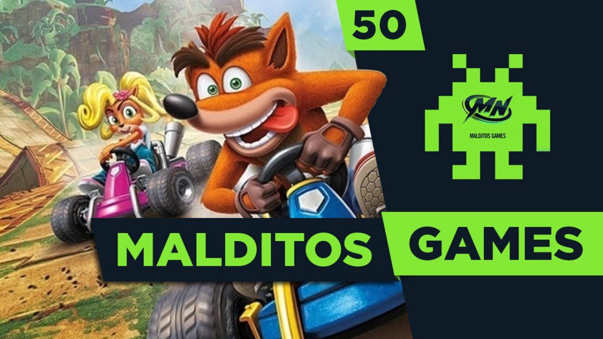 Malditos Games 50: Crash Nitro Fueled / The Sinking City / F1 2019