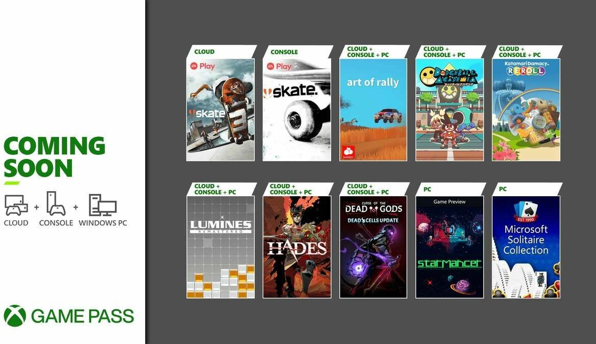 Xbox Game Pass: los juegos de agosto