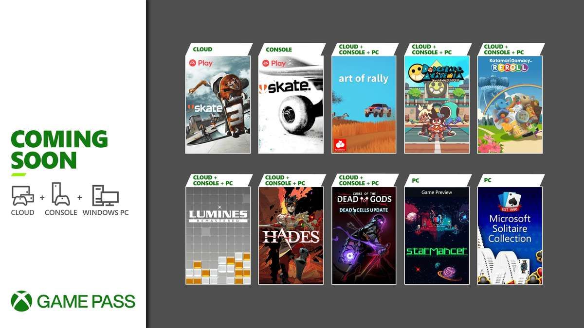 Xbox Game Pass: los juegos de agosto