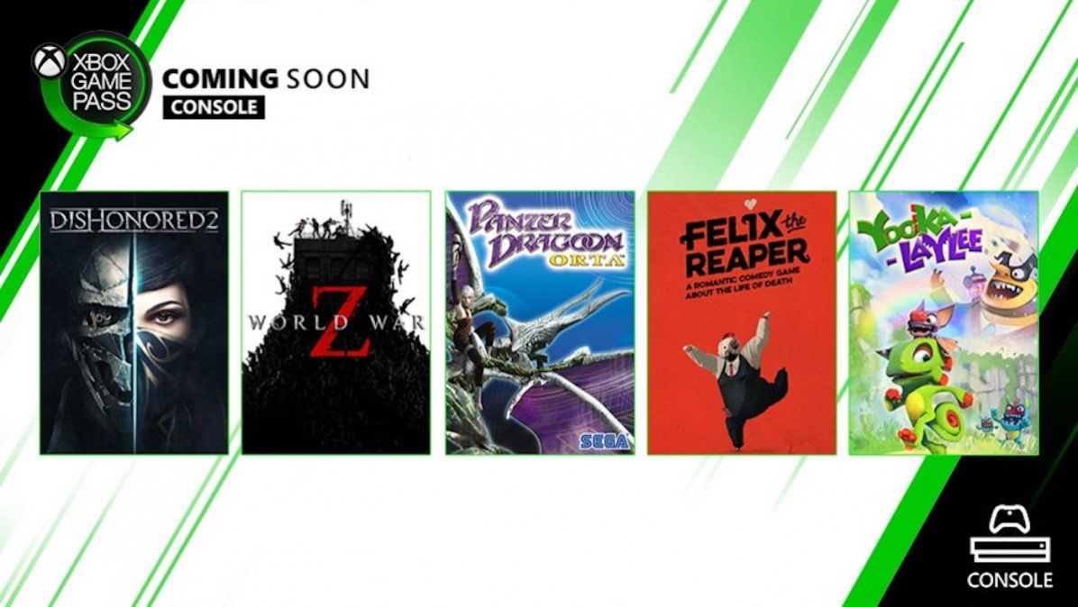 Xbox Game Pass: novedades distintas para Xbox One y PC