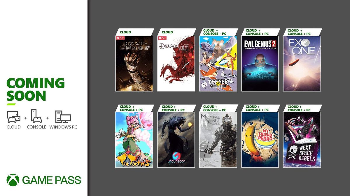 Xbox Game Pass: los juegos del resto del mes