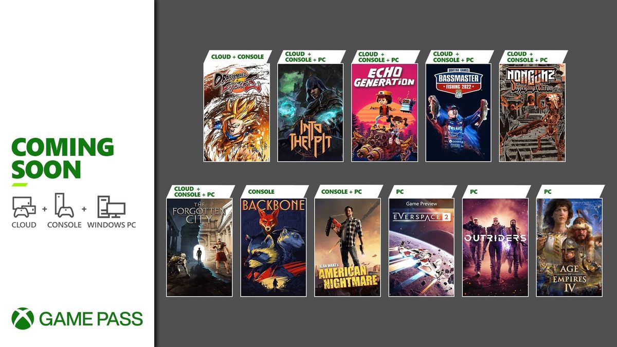 Xbox Game Pass: los nuevos juegos de octubre